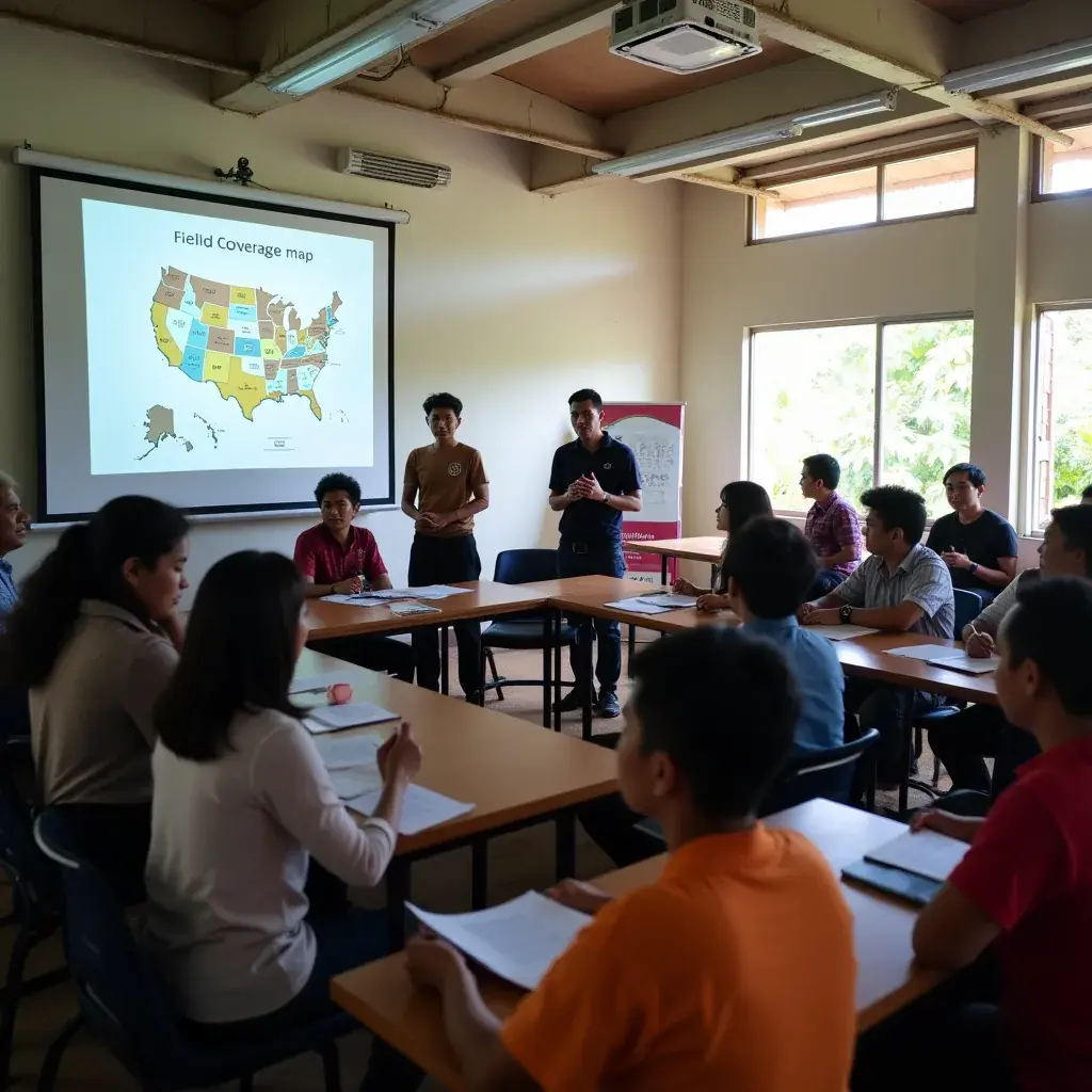 Professional business solutions illustration